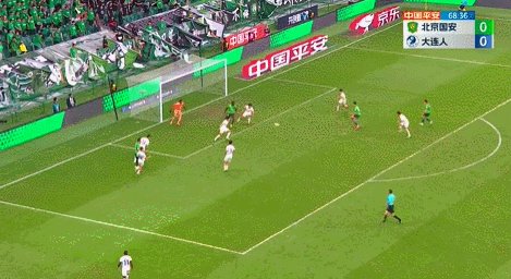 【中超】杨立瑜法比奥连续破门 国安2比0大连人